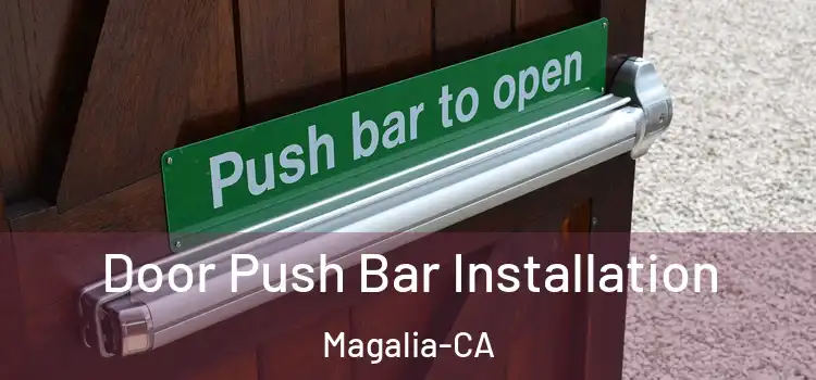 Door Push Bar Installation Magalia-CA