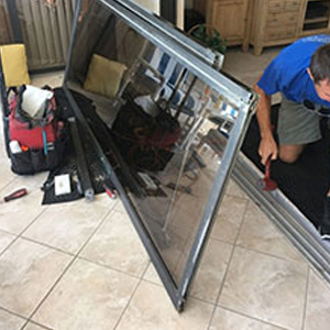 sliding glass door frame repair Magalia